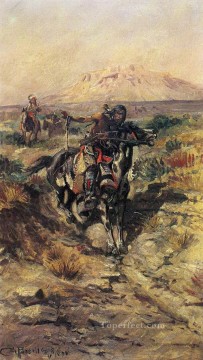 El grupo de exploración 1898 Charles Marion Russell Pinturas al óleo